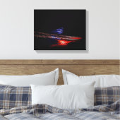 0954-Vuurwerk Canvas Afdruk (Insitu (Slaapkamer))