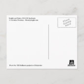 (095) Traditional Waka Sailboat Briefkaart (Achterkant)