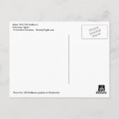 (096) Atyla Schooner Sailships Briefkaart (Achterkant)