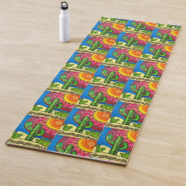 096 - Woestijn Reuzenpatroon Yoga Mat