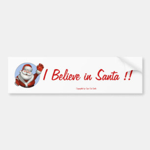 097, Santa#1, 508-685-1124, CapeCodSanta.com Bumpersticker