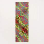 098 - Digitale Patroon Yoga Mat (Achterkant)