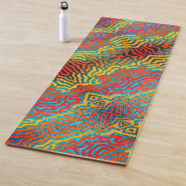 098 - Digitale Patroon Yoga Mat