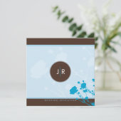 098 Sara :: BRUILOFT NODIGT weidebloemen 6SQ UIT Kaart (Staand voorkant)