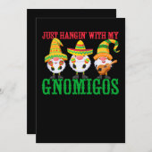 09.Cinco de Mayo, gewoon met mijn Gnomigos Gno Save The Date (Voorkant / Achterkant)