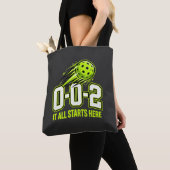 0-0-2 Pickleball Tas - Grappige Score Cadeau (Dichtbij)