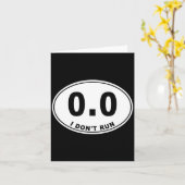 0.0 I Don't Run  Kaart (Gele Bloem)