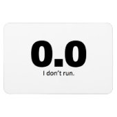 0.0 Ik ren niet. Magneet (Horizontaal)