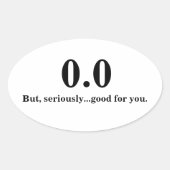 0.0 OVALE STICKER (Voorkant)