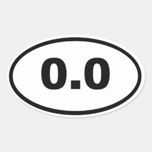 0.0 OVALE STICKER