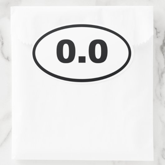 0.0 OVALE STICKER (Tas)