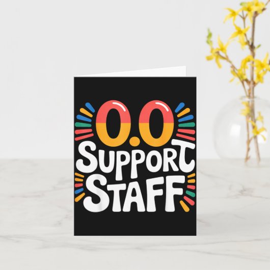 0.0 Suprt Staff Marathon Cheer Squad -  Kaart (Gele Bloem)