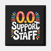 0.0 Suprt Staff Marathon Cheer Squad -  Magneet (Voorkant)
