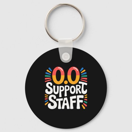 0.0 Suprt Staff Marathon Cheer Squad -  Sleutelhanger (Voorkant)