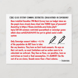 0.1% v 3 TYPEN BOEREN door RoseWrites Feestdagenkaart