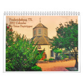 0-2011 Calendar-Fredericksburg, TX Kalender (Hoes)