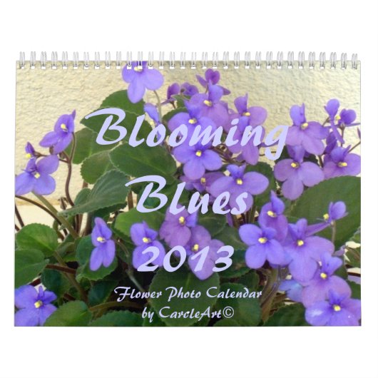 0 2013 Blooming Blues Kalender (Hoes)