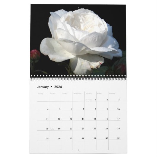 0 2013 Gloride Rozen Kalender (Jan 2026)