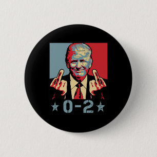 0 2 Grappige Trump 2024 Trump 2024 Winnaar Overwin Ronde Button 5,7 Cm