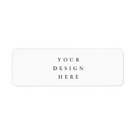 0,75 inch x 2,25 inch w Return Address Labels