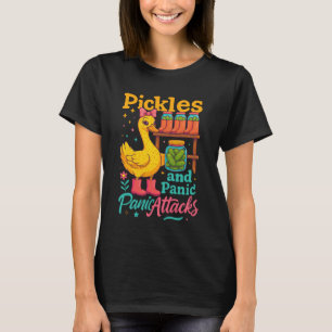 0 Augurken en Paniekaanvallen - Trendy Geestelijke T-shirt