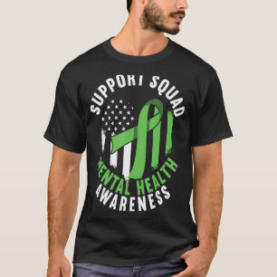 0 Bewustzijn I Steun Team I Depressie & Geestelijk T-shirt