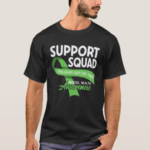 0 Bewustzijn I Steun Team I Depressie & Geestelijk T-shirt