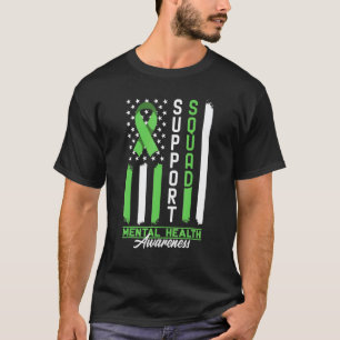 0 Bewustzijn I Steun Team I Depressie & Geestelijk T-shirt
