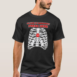0 Brandweerman Verpleegkundige Redder T-shirt