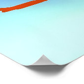 0 dagen sinds het laatste ongeval Japanse abstract Poster (Hoek)