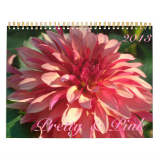 0 en roze 2013 kalender