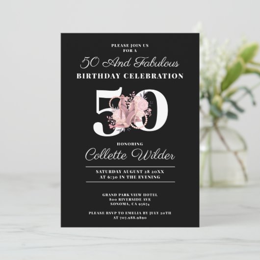 %0 en verbluffende dansschoenen zwart kaart (Staand voorkant)