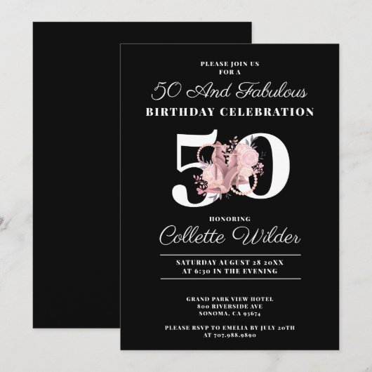 %0 en verbluffende dansschoenen zwart kaart (Voorkant / Achterkant)