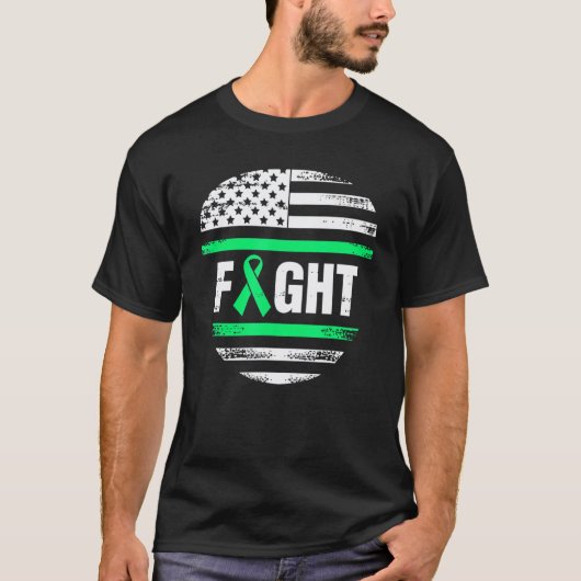 0 Geestelijke Gezondheidsbewustzijn Amerikaanse Vl T-shirt (Voorkant)