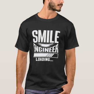 0 Glimlach Engineer Laden Student Studie Tandarts  T-shirt
