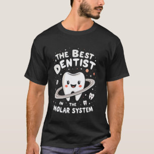 0 Grappige Tandheelkundige Assistent De Beste Tand T-shirt