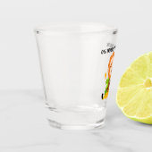 0% Iers, 100% Drink Funny Leprechaun Shot Glas (Links)