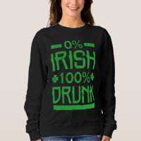 0 Iers 100 dronken St. Patrick's drankdag