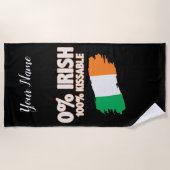 0% Iers 100% Kissable Strandlaken (Voorkant)