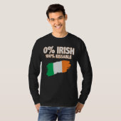 0% Iers 100% Kissable T-shirt (Voorkant volledig)