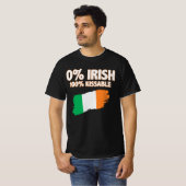 0% Iers 100% Kissable T-shirt (Voorkant volledig)