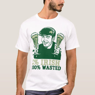 0% Iers, 100% verspild T-Shirt