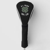 0 Ierse 100 Loa Shamrock Golfheadcover (Voorkant)