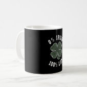 0 Ierse 100 Loa Shamrock Koffiemok (Voorkant links)