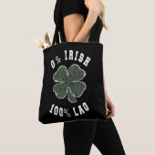 0 Ierse 100 Loa Shamrock Tote Bag (Dichtbij)