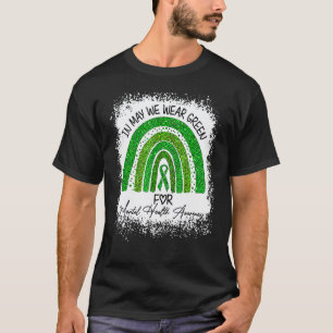 0 In mei dragen we groen voor mentale gezondheidsb T-shirt