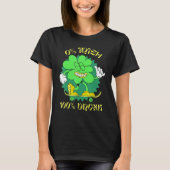 0 Irish 100 Drunk St Patrick's Day Green Drinking T-shirt (Voorkant)