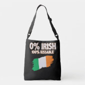 0% Irish 100% Kissable Crossbody Tas (Achterkant)