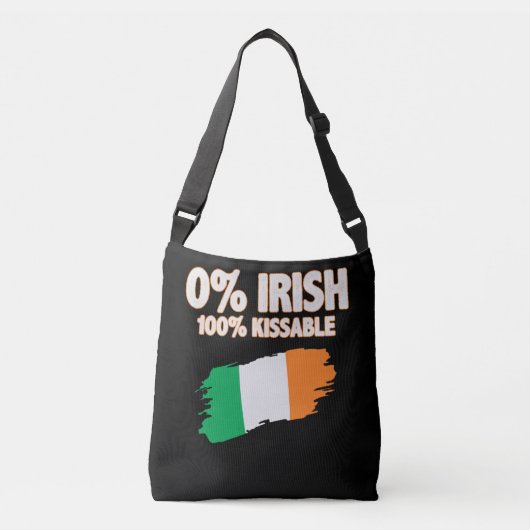 0% Irish 100% Kissable Crossbody Tas (Voorkant)