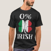 0 Irish Irish St Patrick s Day Shamrock Pattys Iri T-shirt (Voorkant)